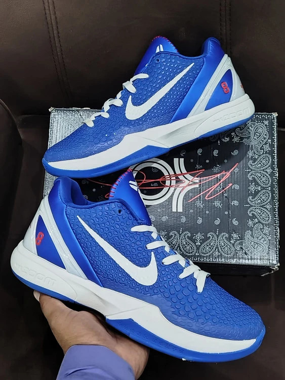کتونی نایک کوبی 6 ویتنامی آبی /سایز 40 الی 43/Nike Kobe 6/ فروش عمده و تک