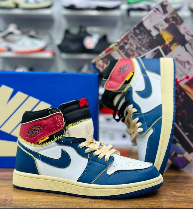 کتونی نایک ایر جردن ساق دار مسترکوالیتی وارداتی /سایز 40 الی 45/ Nike Air jordan