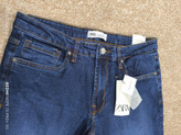 شلوار جین مردانه زارا ZARA مدل اسلیم فیت اورجینال (آبی روشن و تیره)