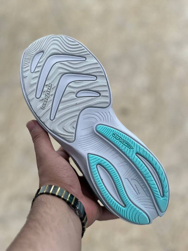 کتونی اسکیچرز هایپر برست کربن مسترکوالیتی /سایز 37 الی 40 /Skechers Hyper Burst Carbon/ طوسی سبز