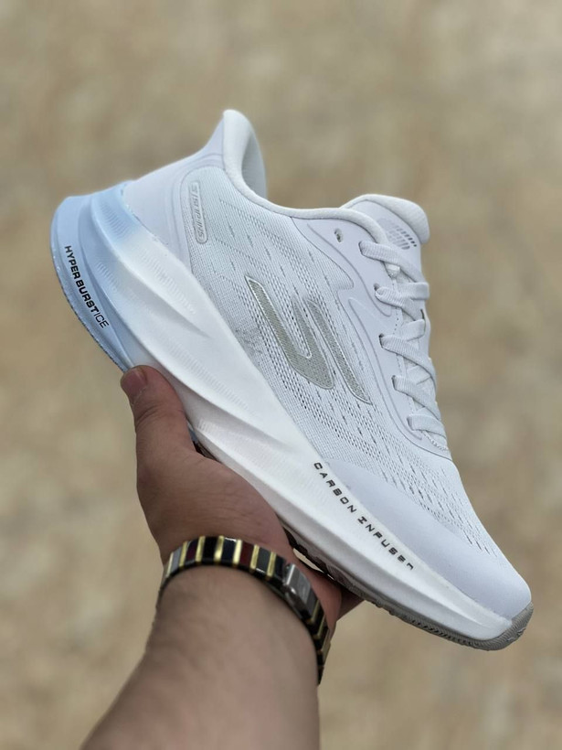 کتونی اسکیچرز هایپر برست کربن مسترکوالیتی /سایز 37 الی 40 /Skechers Hyper Burst Carbon/ طوسی