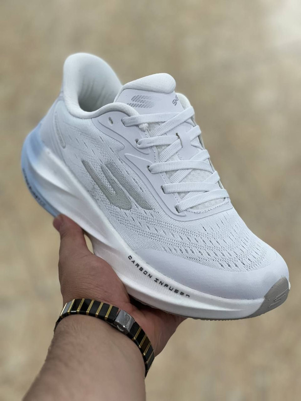 کتونی اسکیچرز هایپر برست کربن مسترکوالیتی /سایز 37 الی 40 /Skechers Hyper Burst Carbon/ طوسی