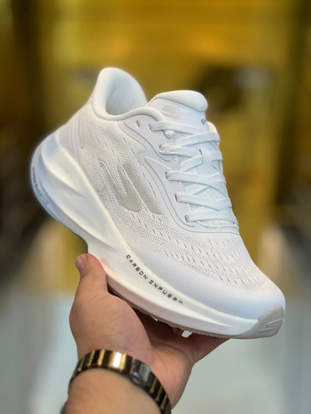 کتونی اسکیچرز هایپر برست کربن مسترکوالیتی /سایز 37 الی 40 /Skechers Hyper Burst Carbon/ طوسی
