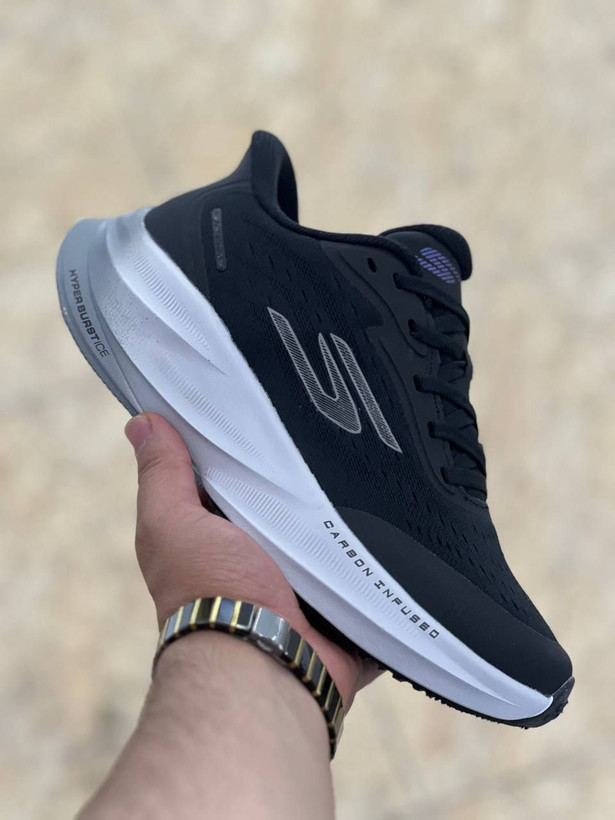 کتونی اسکیچرز هایپر برست کربن مسترکوالیتی /سایز 37 الی 40 /Skechers Hyper Burst Carbon/ مشکی