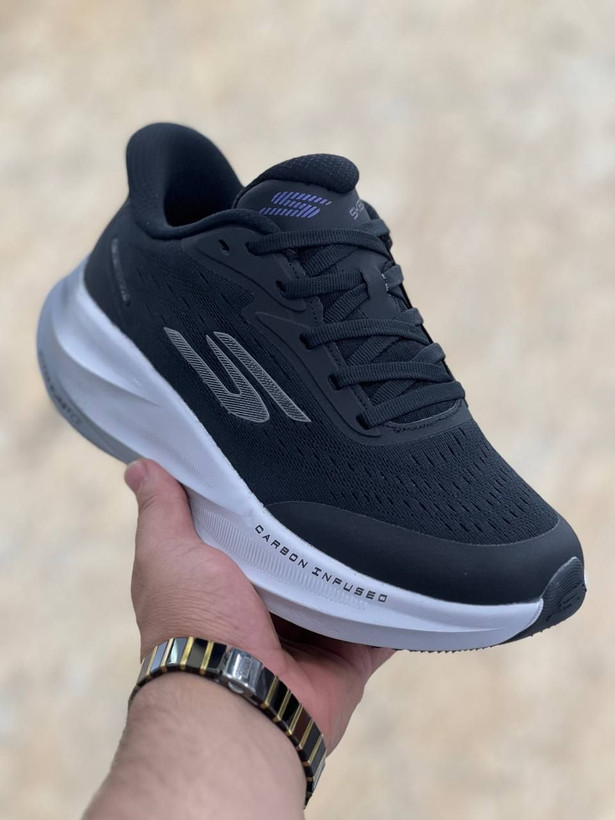 کتونی اسکیچرز هایپر برست کربن مسترکوالیتی /سایز 37 الی 40 /Skechers Hyper Burst Carbon/ مشکی