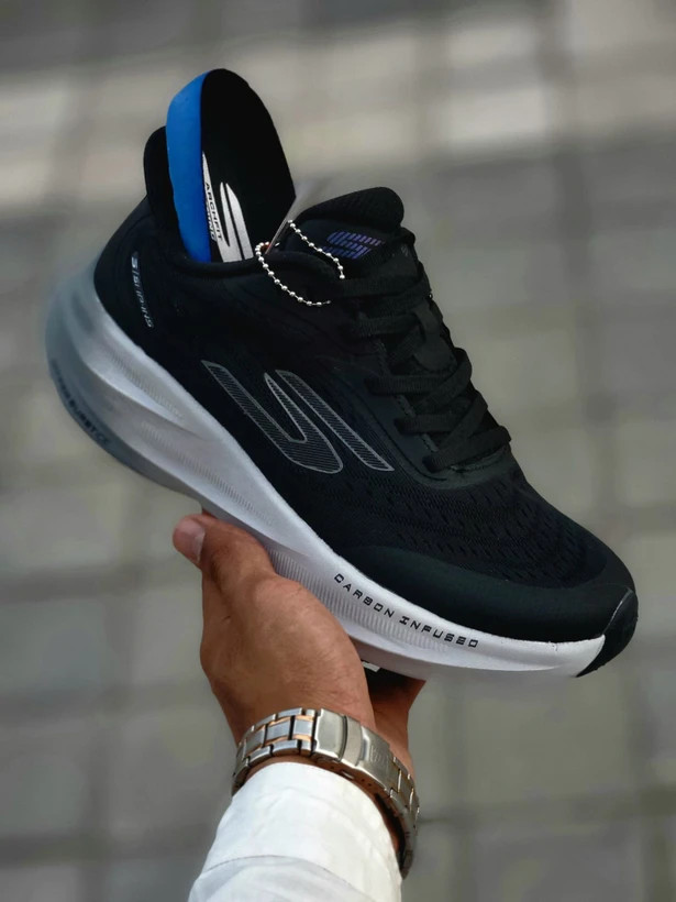 کتونی اسکیچرز هایپر برست کربن مسترکوالیتی /سایز 40 الی 45 /Skechers Hyper Burst Carbon/ مشکی
