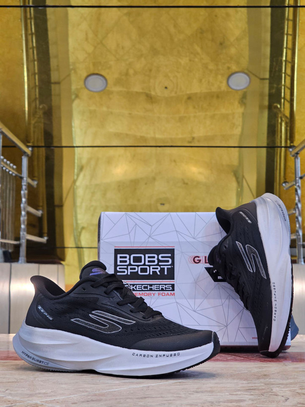 کتونی اسکیچرز هایپر برست کربن مسترکوالیتی /سایز 40 الی 45 /Skechers Hyper Burst Carbon/ مشکی