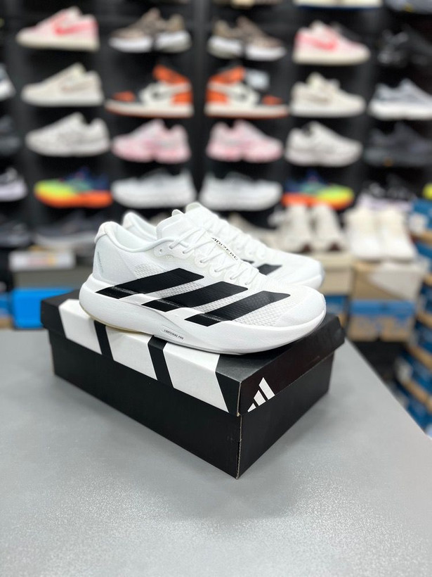 کتونی آدیداس آدی زیرو مسترکوالیتی/سایز 40 الی 45/Adidas Adizero/ سفید مشکی