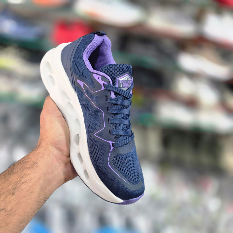 کتونی زنانه اسکیچرز مکس کویشن مسترکوالتی /سایز 37 تا 40/Skechers Max Cushioning/ سورمه ای