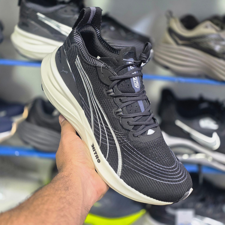 کتونی پوما نیترو مسترکوالیتی /Puma ForeverRun NITRO/سایز 40 الی 45/فروش عمده و تک/ مشکی