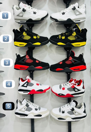 کتونی نایک ایر جردن 4 مسترکوالیتی /سایز 40 الی 47/Nike Air jordan 4/ فروش عمده و تک