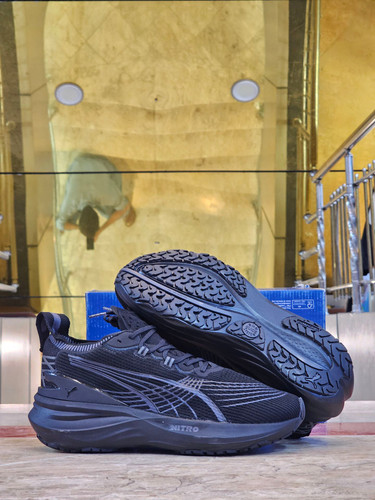 کتونی پوما نیترو مسترکوالیتی /Puma ForeverRun NITRO/سایز 40 الی 45/فروش عمده و تک/ تمام مشکی