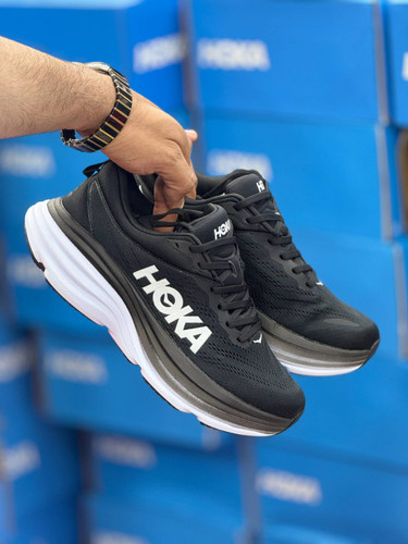 کتونی رانینگ و پیاده روی هوکا باندی ۸ مسترکوالیتی /سایز 38 تا 45/ Hoka Bondi 8 / فروش عمده و تک