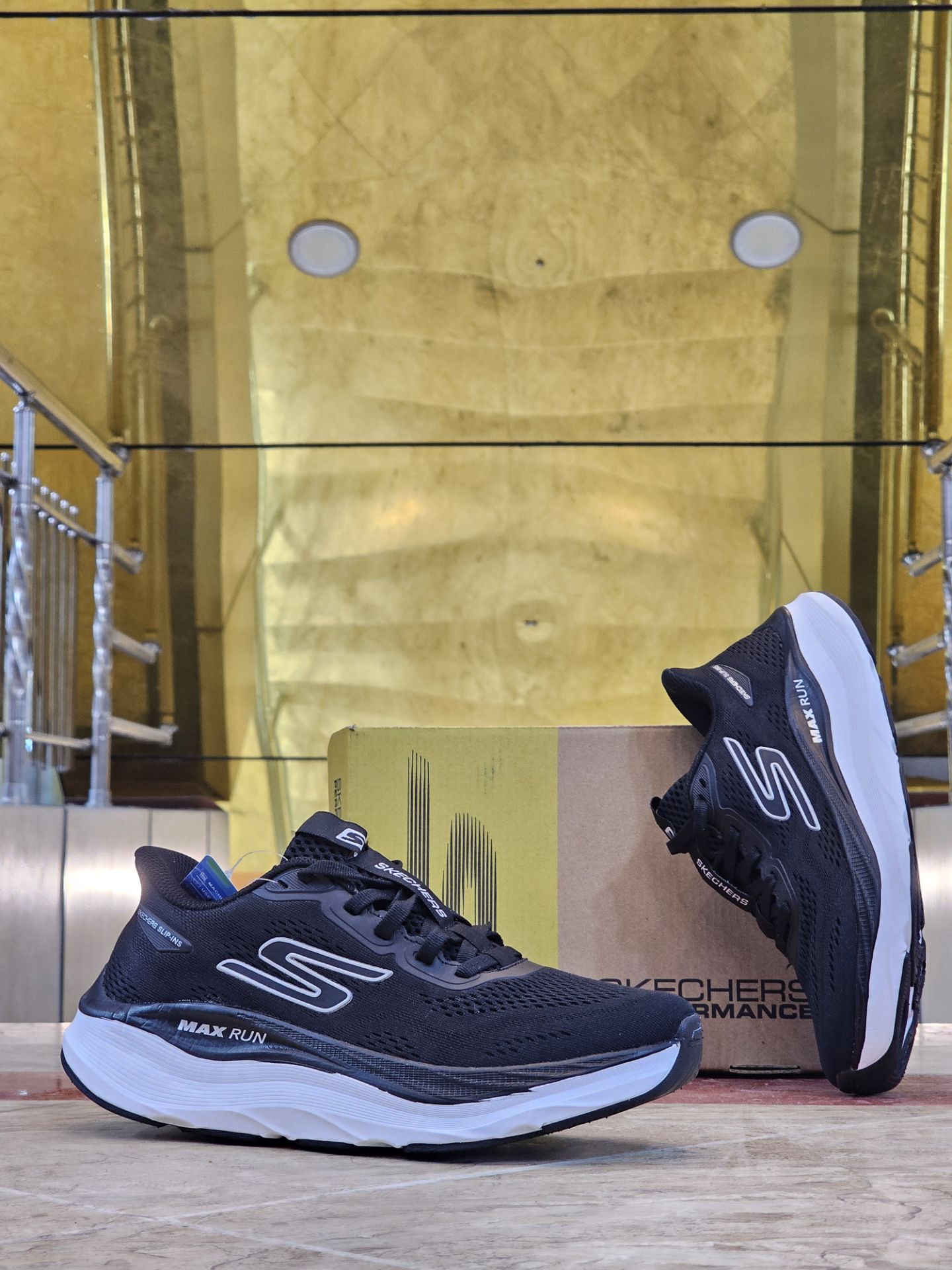 کتونی مردانه اسکیچرز مدل مکس ران مسترکوالیتی / سایز 40 الی 45 /Skechers Max Run/ فروش عمده و تک