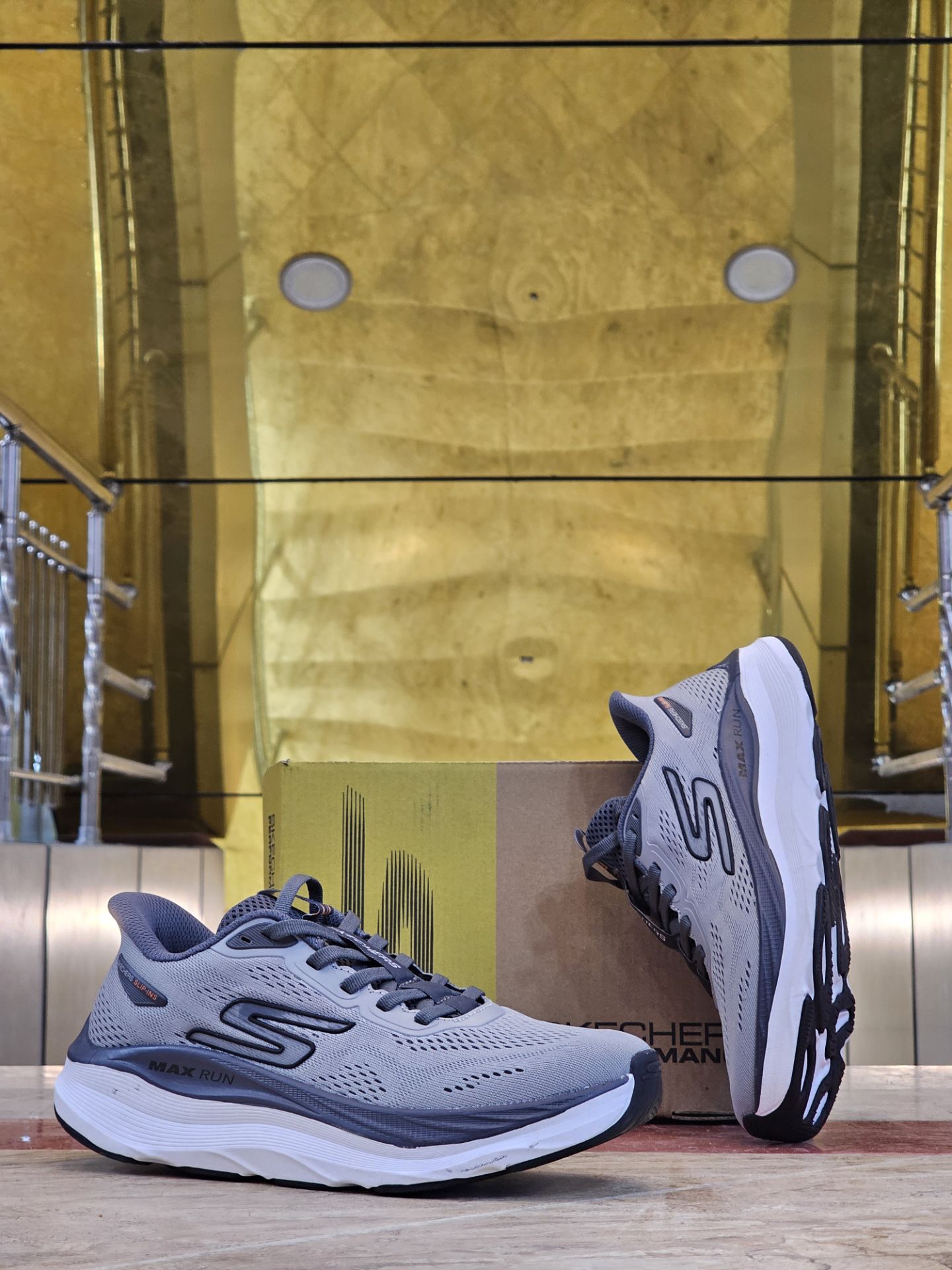 کتونی مردانه اسکیچرز مدل مکس ران مسترکوالیتی / سایز 40 الی 45 /Skechers Max Run/ فروش عمده و تک