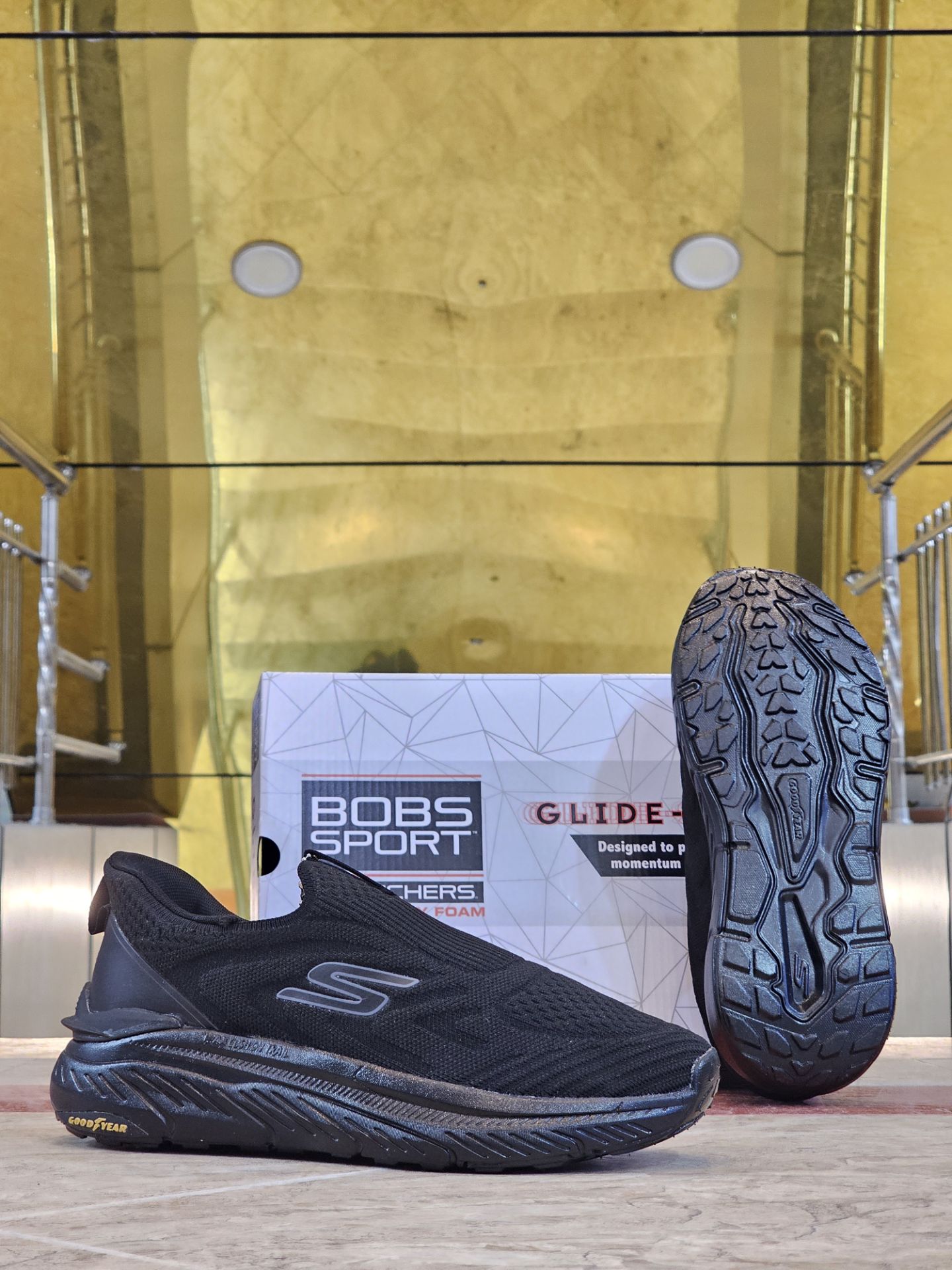 کفشی طبی اسکیچرز گود یر اسلیپ اینز مسترکوالیتی بدون بند/Skechers Slip-ins Good Year/ سایز 40 الی 45