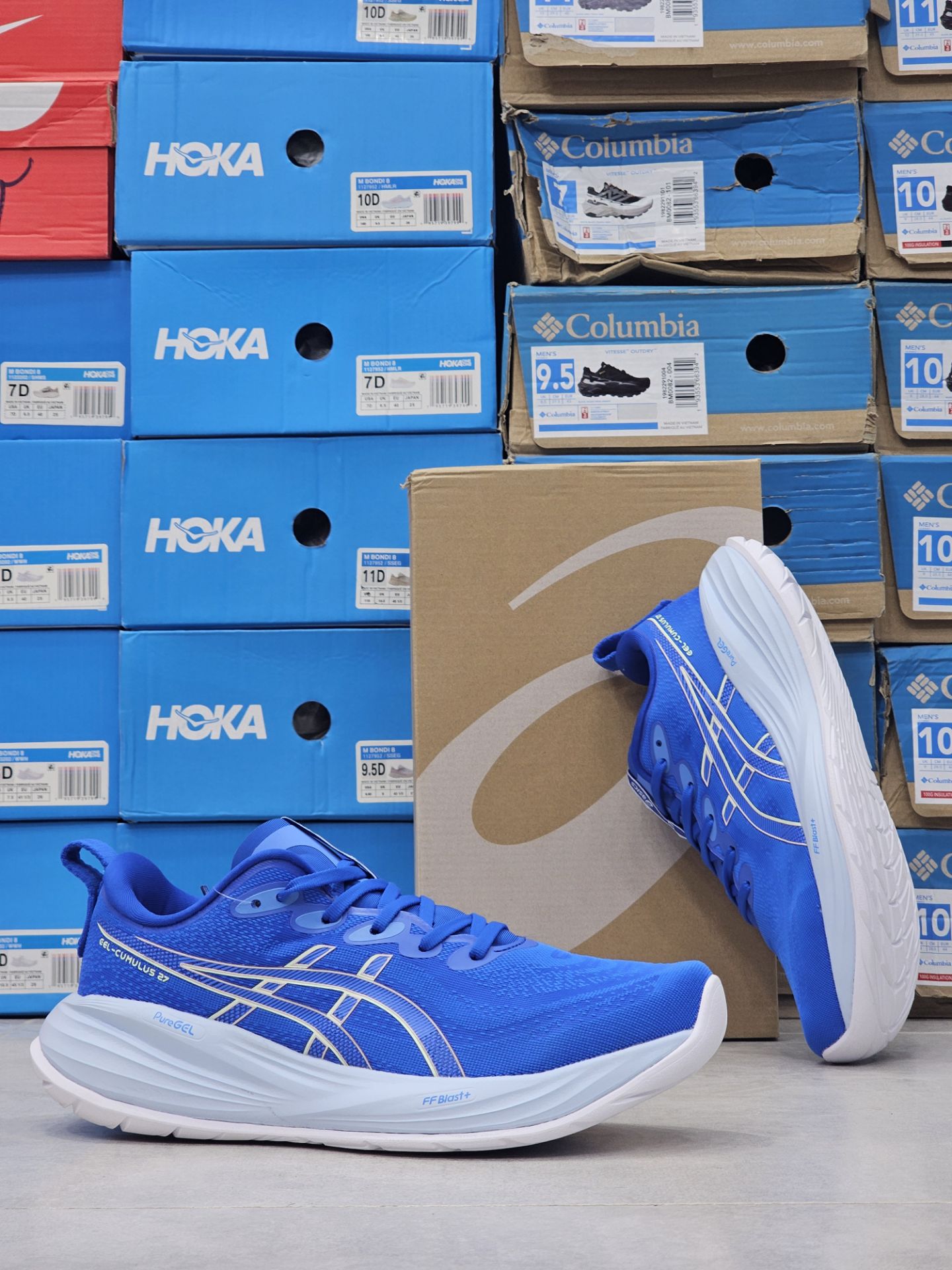 کتونی اسیکس ژل کومولوس 27 مسترکوالیتی /سایز 40 الی 45/Asics Gel Cumulus 27/ فروش عمده و تک