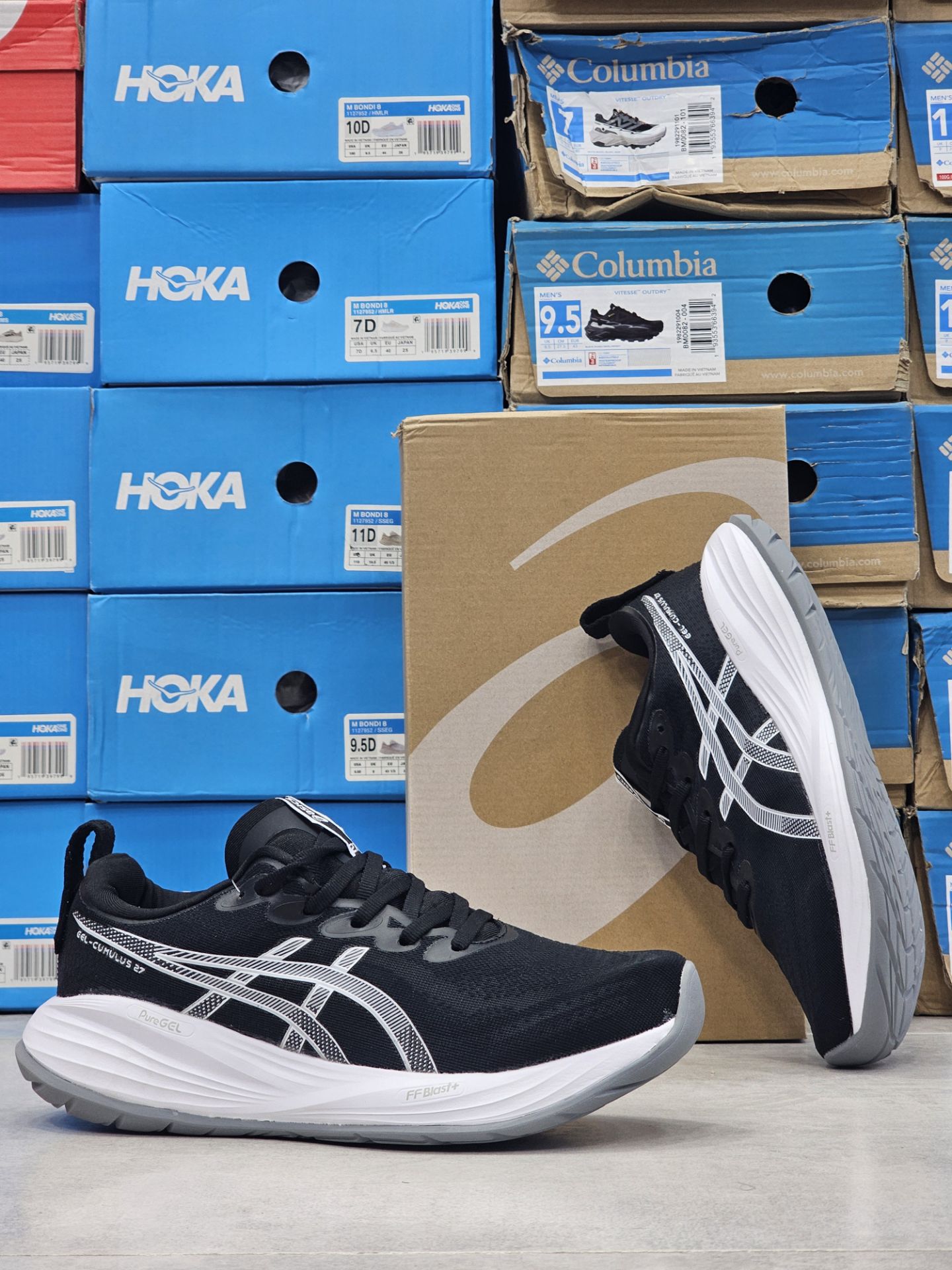 کتونی اسیکس ژل کومولوس 27 مسترکوالیتی /سایز 40 الی 45/Asics Gel Cumulus 27/ فروش عمده و تک