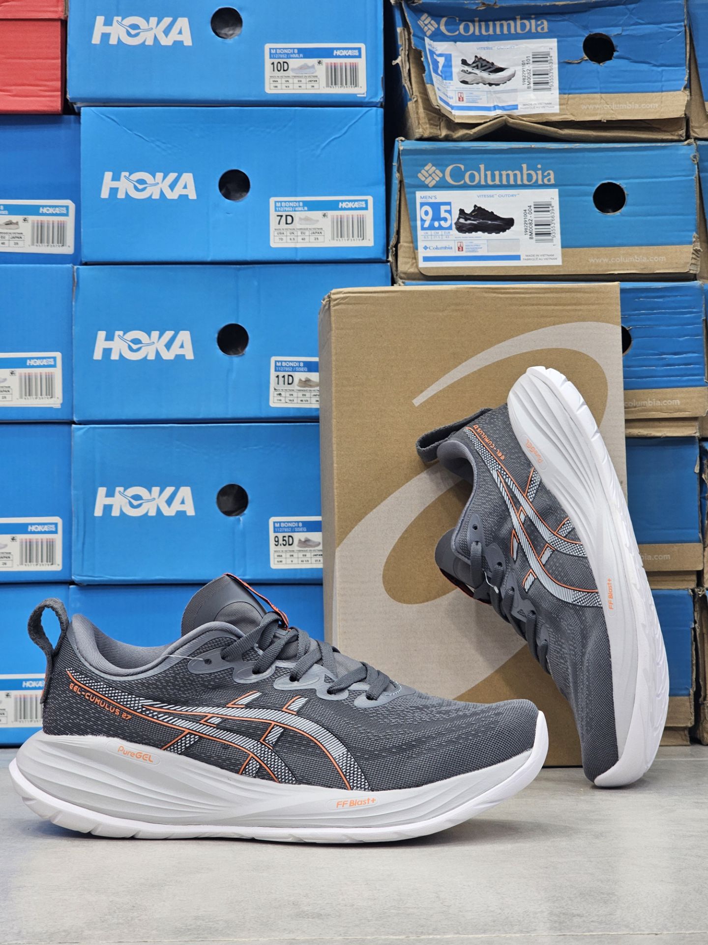 کتونی اسیکس ژل کومولوس 27 مسترکوالیتی /سایز 40 الی 45/Asics Gel Cumulus 27/ فروش عمده و تک