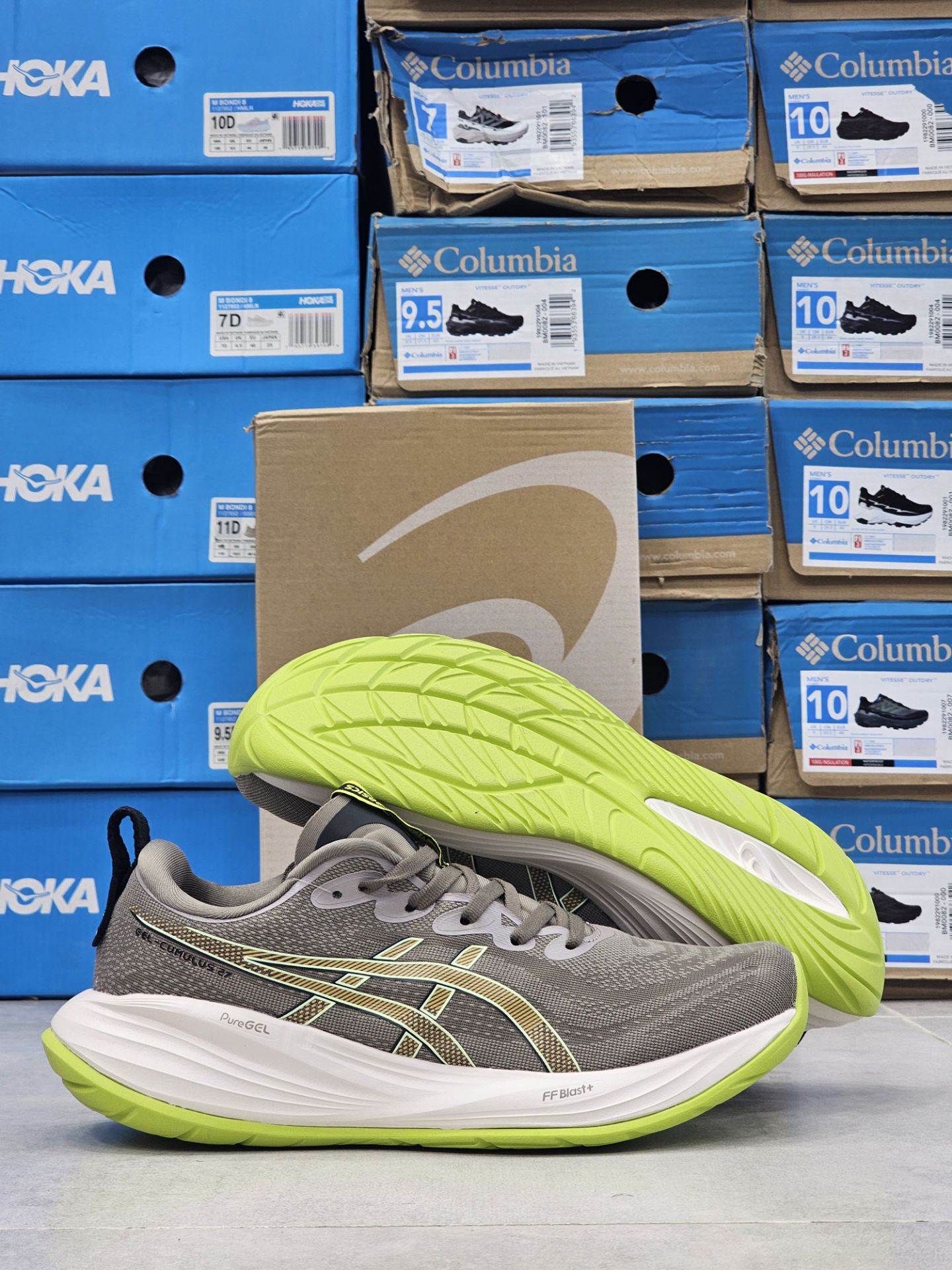 کتونی اسیکس ژل کومولوس 27 مسترکوالیتی /سایز 40 الی 45/Asics Gel Cumulus 27/ فروش عمده و تک