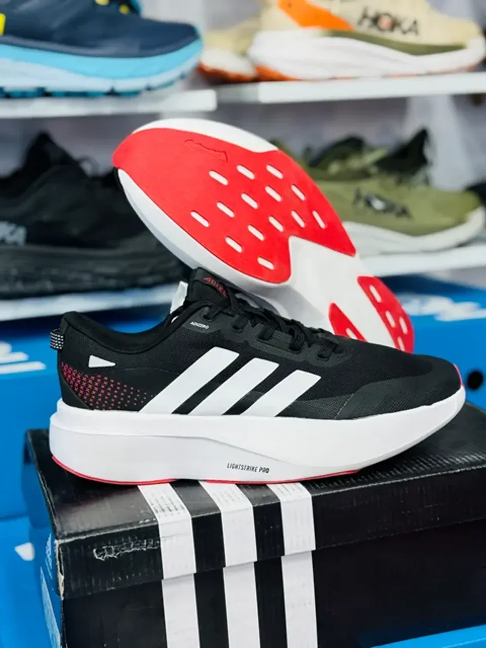 کتونی آدیداس لایت استرایک پرو مسترکوالیتی/سایز 40 الی 45/Adidas Adizero Lightstrike Pro/ فروش عمده و تک