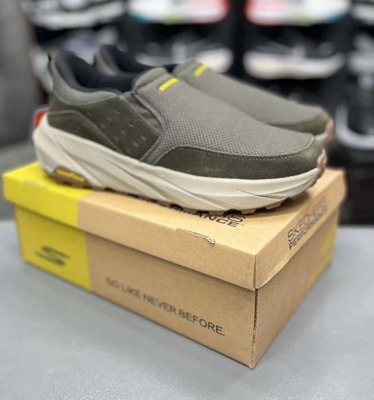 کفشی اسکیچرز طبی گود یر اسلیپ اینز مسترکوالیتی بدون بند/Skechers Slip-ins Good Year/ سایز 40 الی 45