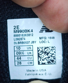 کتونی نیوبالانس ۹۹۰ مسترکوالیتی دوخت وسط لیبل امریکا /سایز 40 الی ۴۵/New Balance 990/ فروش عمده و تک