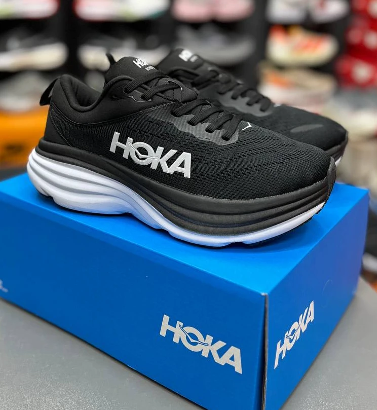 کتونی رانینگ و پیاده روی هوکا باندی ۸ مسترکوالیتی /سایز 38 تا 45/ Hoka Bondi 8 / فروش عمده و تک