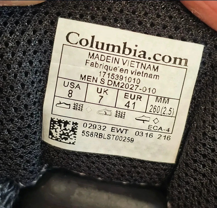 بوت کلمبیا گورتکس مسترکوالیتی /سایز 40 الی 45/ Columbia Goretex/ فروش عمده و تک