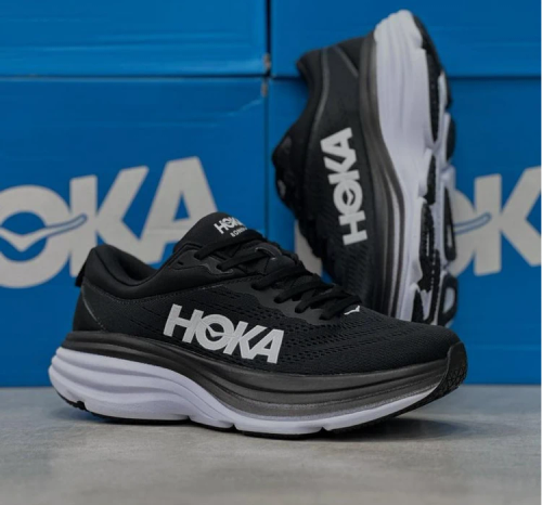 کتونی رانینگ و پیاده روی هوکا باندی ۸ مسترکوالیتی /سایز 40 تا 45/ Hoka Bondi 8 / فروش عمده و تک
