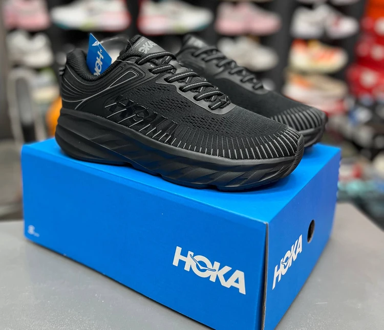 کتونی وارداتی هوکا باندی 7 مسترکوالیتی /سایز 40 تا 45/ Hoka Bondi 7 / فروش عمده و تک