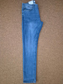 شلوار جین اورجینال مردانه برند Jules Jeans مدل راسته اسلیم رنگ آبی سنگشور کشی (سایز ۴۲)