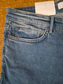 شلوار جین اورجینال مردانه برند Jules Jeans مدل راسته اسلیم رنگ آبی سنگشور کشی (سایز ۴۲)