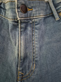 شلوار جین اورجینال مردانه برند Jules Jeans مدل راسته اسلیم رنگ آبی سنگشور کشی (سایز ۴۲)