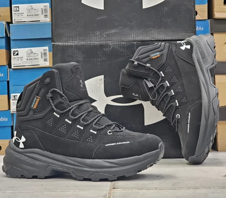 بوت وارداتی آندر آرمور یو ای هاور گورتکس مسترکوالیتی /Under Armour UA HOVR/سایز 40 الی 45/ فروش عمده و تک