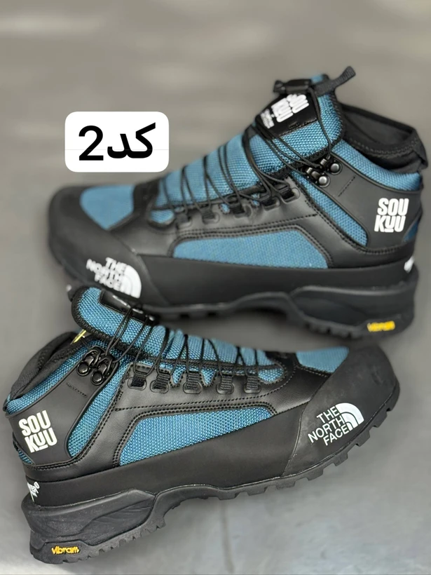 کفش کوهنوردی نورث فیس سوکو مسترکوالیتی/زیره ویبرام و ضدآب/سایز 40 الی 45/The North Face SOUKUU/ فروش عمده و تک
