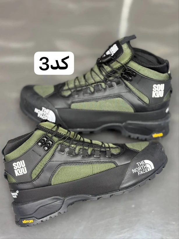 کفش کوهنوردی نورث فیس سوکو مسترکوالیتی/زیره ویبرام و ضدآب/سایز 40 الی 45/The North Face SOUKUU/ فروش عمده و تک