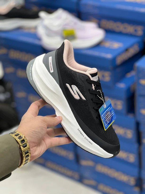 کتونی مسترکوالیتی اسکیچرز هایپر برست کربن /سایز 37 الی 40 /Skechers Hyper Burst Carbon/ فروش عمده و تک