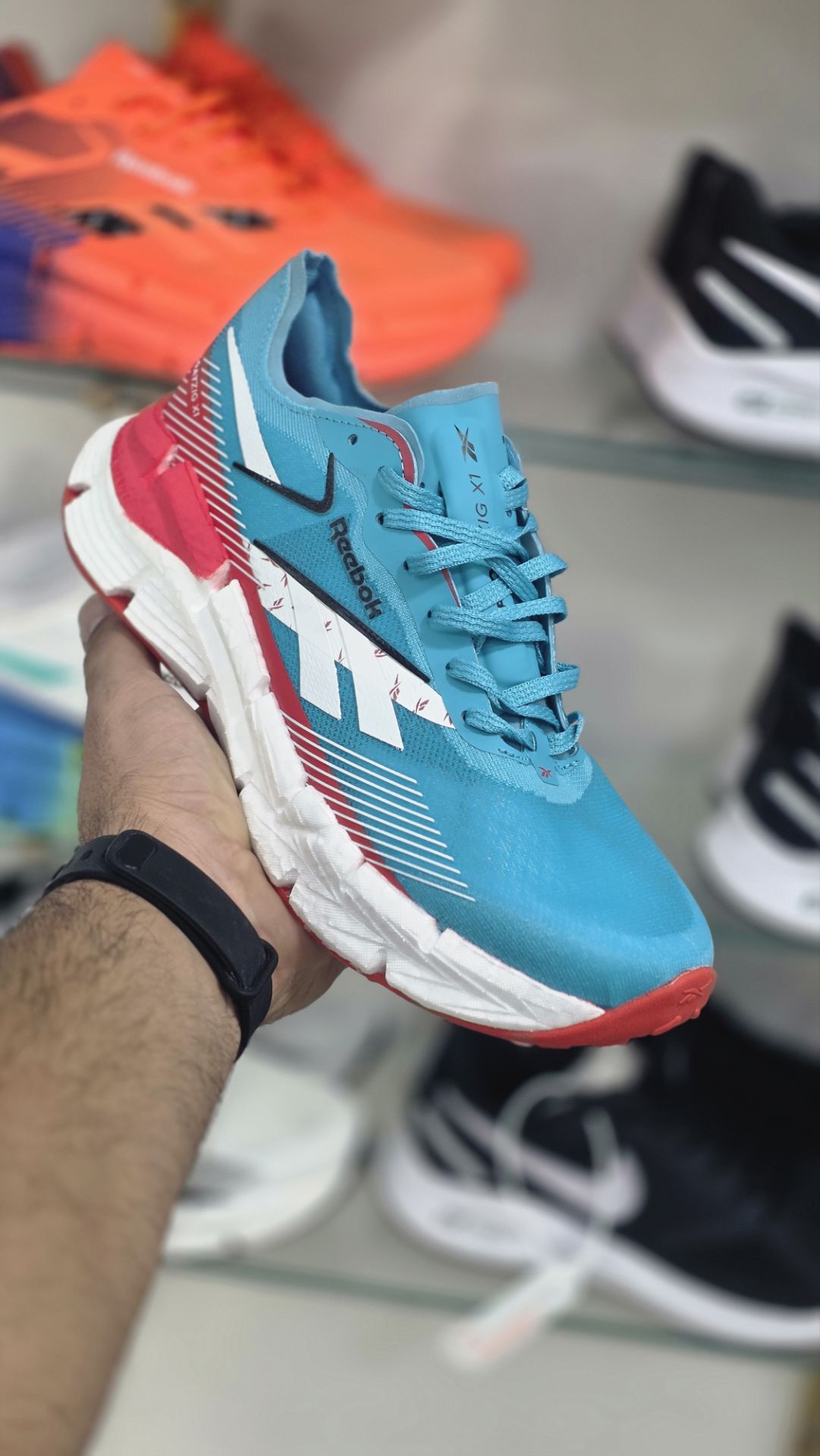 کتونی ریباک فلوت زیگ ایکس وان مسترکوالیتی /سایز 40 الی 45/ Reebok FloatZig X1/ فروش عمده و تک