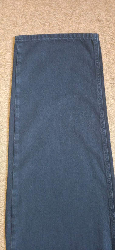 شلوار جین راسته مشکی زنانه پاکستان برند لی سایز ۴۲ قد استاندارد | Original Black Denim Pants