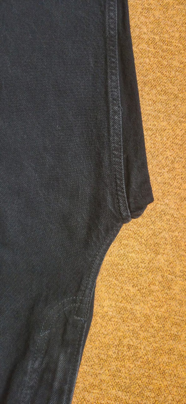 شلوار جین راسته مشکی زنانه پاکستان برند لی سایز ۴۲ قد استاندارد | Original Black Denim Pants