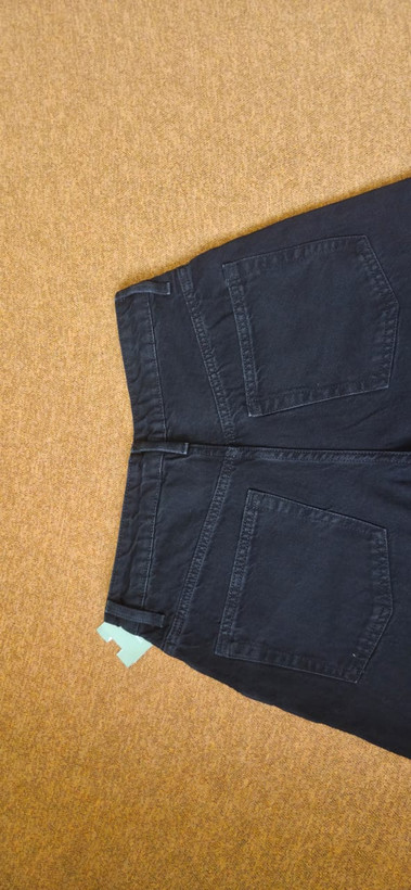 شلوار جین راسته مشکی زنانه پاکستان برند لی سایز ۴۲ قد استاندارد | Original Black Denim Pants