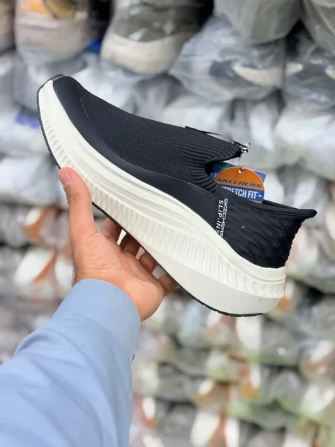 کفشی طبی اسکیچرز اسلیپ اومو مسترکوالیتی/سایز 40 الی 45/ Skechers Slip-ins Uomo/ فروش عمده و تک