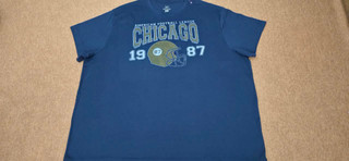 تیشرت مردانه جورج George استوک اورجینال سفارش اروپا سرمهای طرح Chicago - سایز 3XL (عرض ۷۴ - طول ۷۹) - ضمانت اصالت و کیفیت