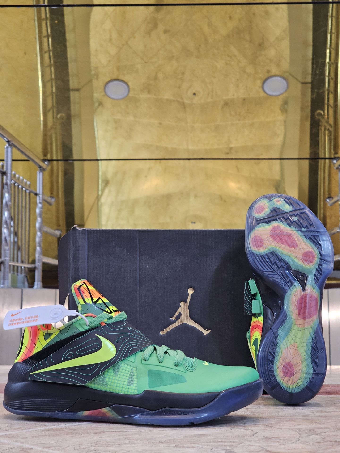 کتونی بسکتبالی نایک کی‌دی 4 مسترکوالیتی / سایز 42 الی ۴۵/ Nike KD 4 / فروش عمده و تک