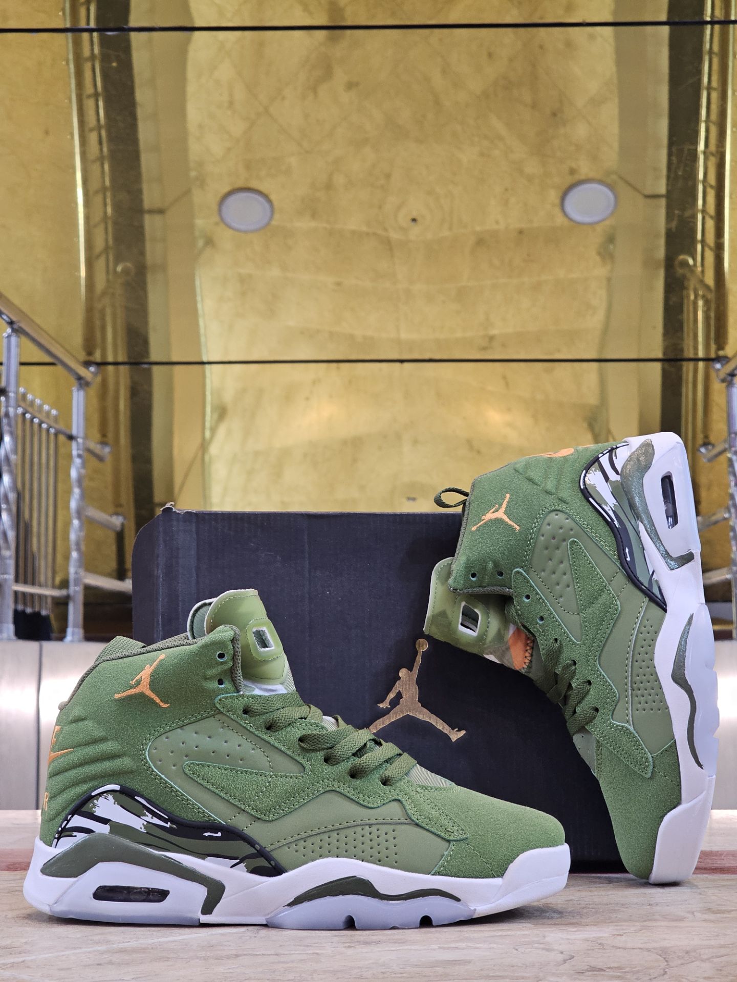 کتونی نایک ایر جردن ساق دار مسترکوالیتی /سایز 40 الی 45/ Nike Air Jordan MVP/ فروش عمده و تک
