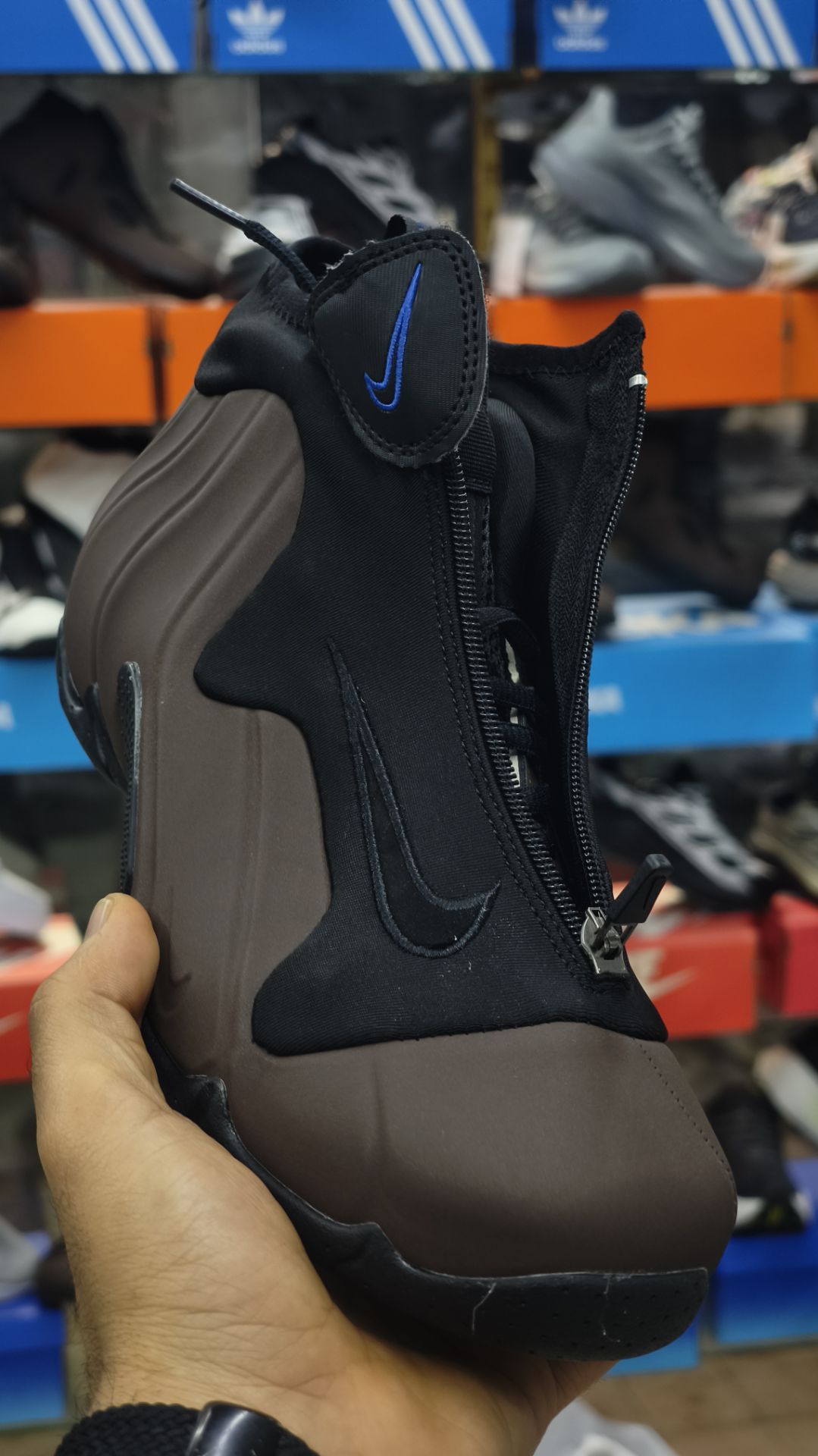 کفش نایک ایر فلایت‌پازیت قهوه ای مردانه | Nike Air Flightposite | سایز ۴۰ تا ۴۴